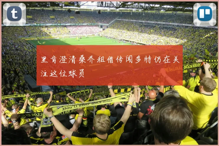 里肯澄清桑乔租借传闻多特仍在关注这位球员